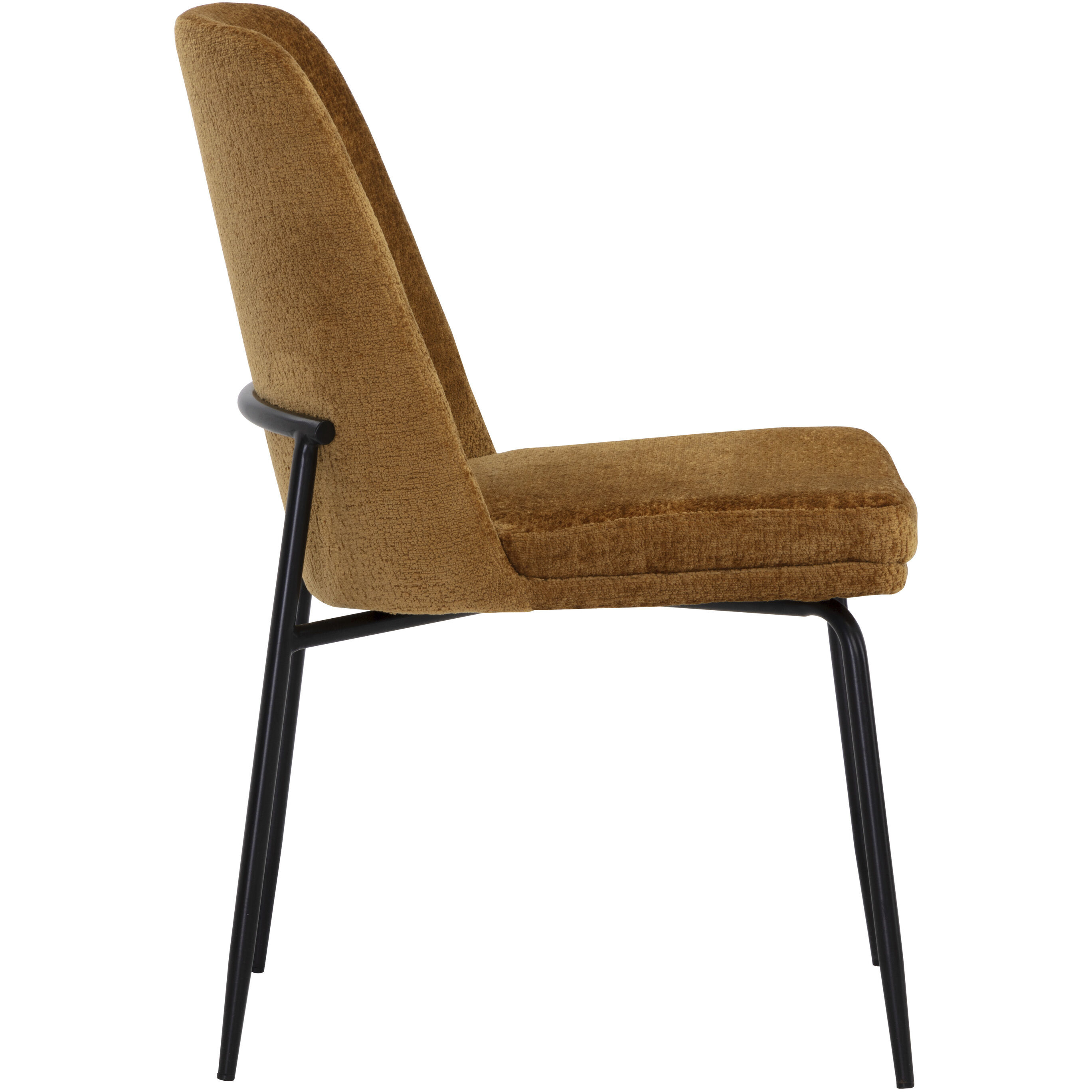 Zeke Black / Bergen Marmalade Dining Chair, Set Of 2